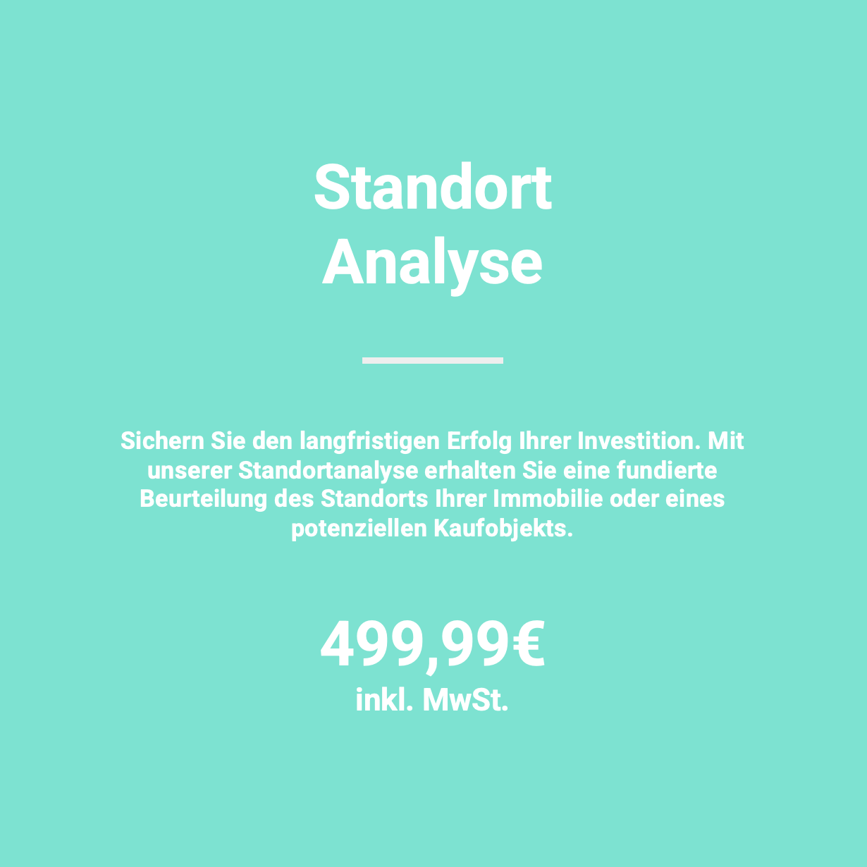Standortanalyse